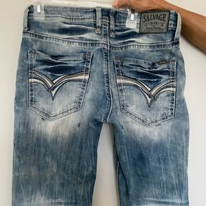 Men’s Buckle Jeans